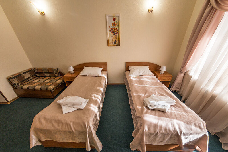 Стандартный 2-местный 1-комнатный Твин