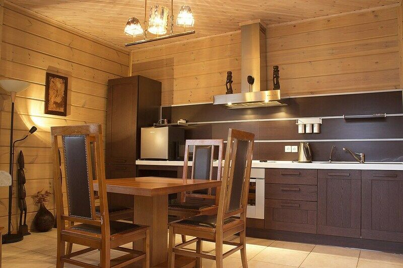 Шале 4-местный 2-комнатный (с финской сауной)