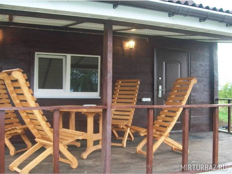 Веранда бани