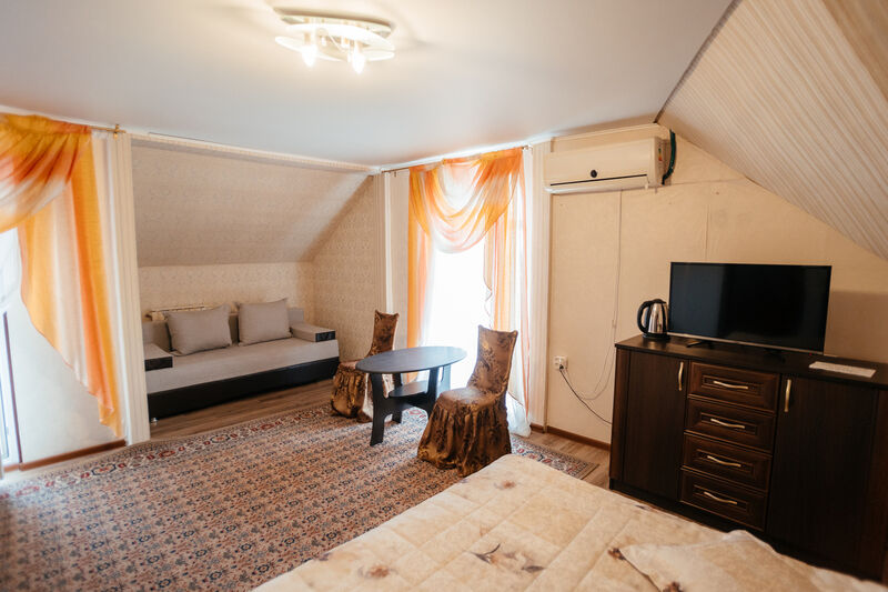 Полулюкс однокомнатный 3 этаж спальня