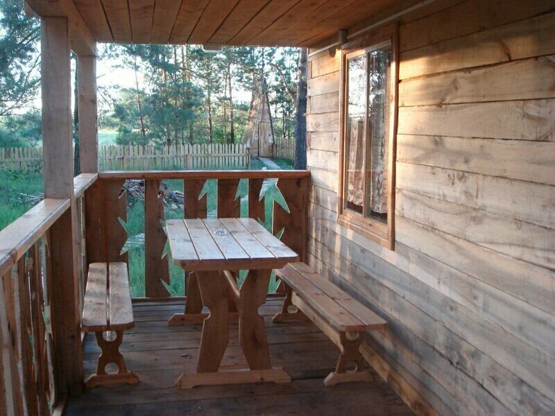 Веранда на первом этаже