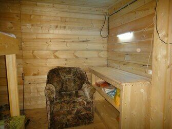 Кресло в бане | Морозная дача, Вологодская область
