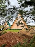 Треугольный дом, База отдыха На опушке леса, Казань