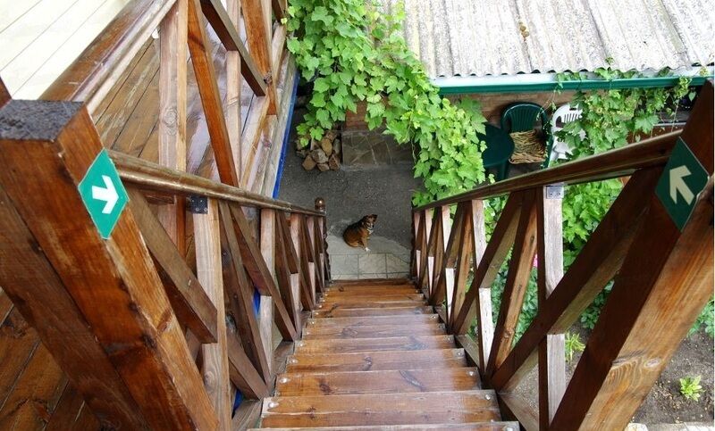 Лестница к номерам | Ария, Краснодарский край
