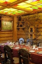 Отличное менб ресторана базы удовлетворит любого гурмана. | Глухариный дом, Вологодская область