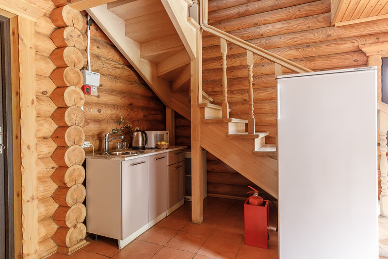 Коттедж 4-местный 2-этажный 3-комнатный (Уютный)