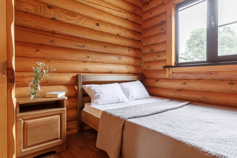 Коттедж 6-местный 2-этажный 3-комнатный (Светлый)