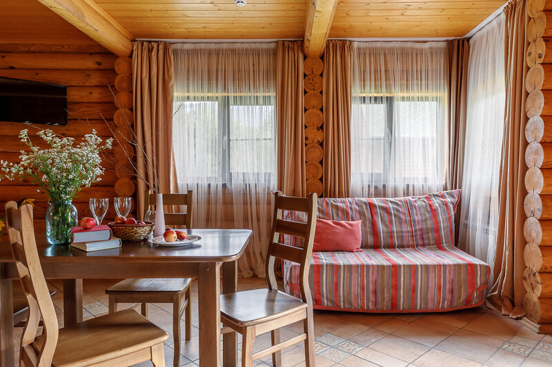 Коттедж 6-местный 2-этажный 4-комнатный (Казачий дворик)