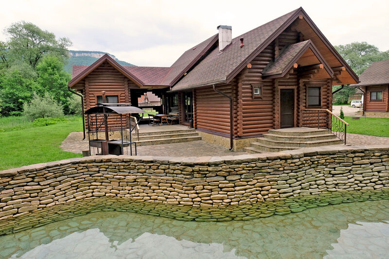 Коттедж 6-местный 2-этажный 4-комнатный (Казачий дворик)