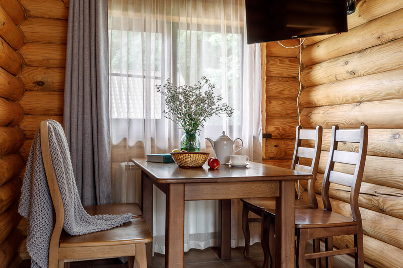 Коттедж 6-местный 2-этажный 4-комнатный (Тенистый)