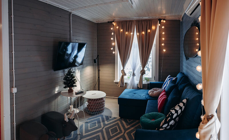 Дом 4-местный «Барби» с кухней