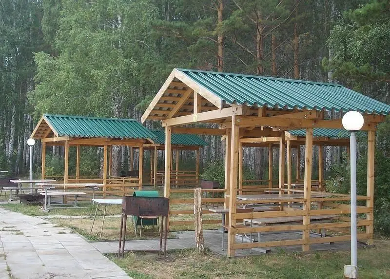 Беседки с мангалом | Теремки, Новосибирская область