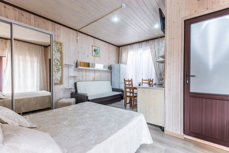 Студия 4-местный 1-комнатный (с кухней)