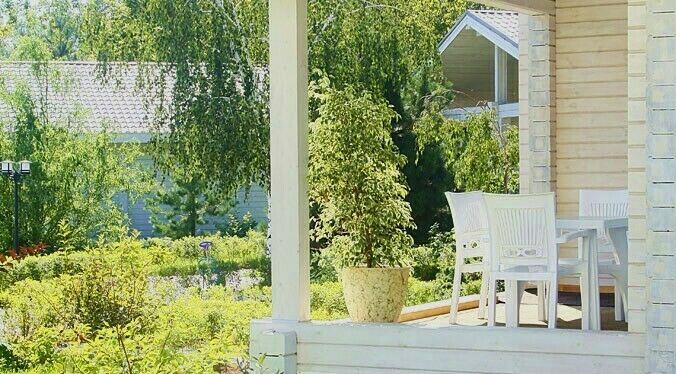 Эко-дом из клееного бруса