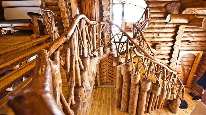 Коттедж 10-местный 6-комнатный «Изба Купеческая»