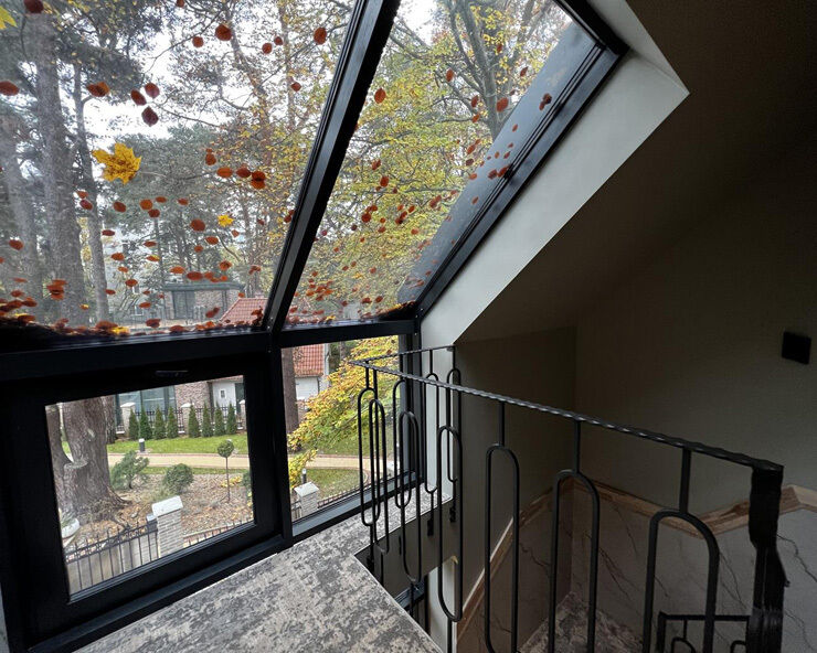 Вид из окна | Нега, Калининградская область