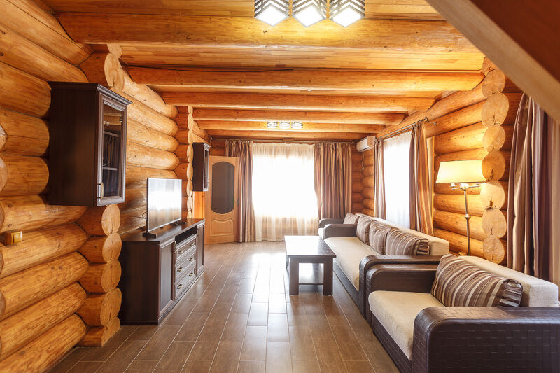 Люкс 6-местный 3-комнатный 2-этажный (в отдельно стоящем срубе)