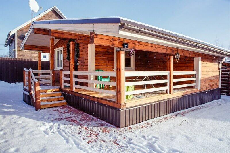 Коттедж 4-местный 1-комнатный (Шале)