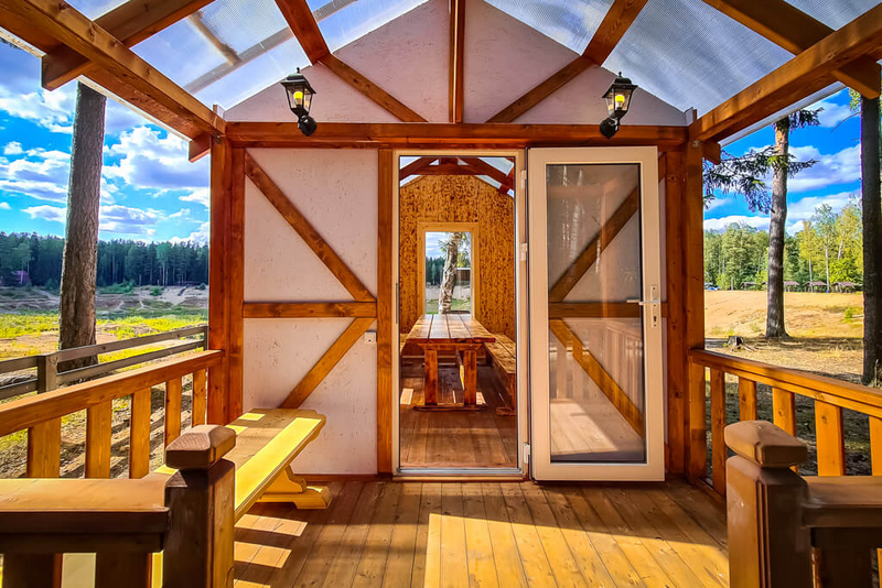 Теплая беседка №46