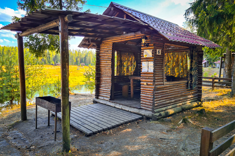 Средние беседки (№1 – 10 и №13)