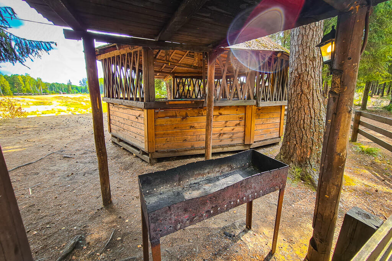 Шестигранная средняя беседка (№11)