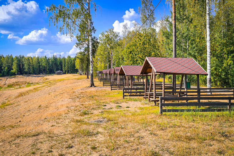 Малые беседки (№14 – 18, 23 – 44, 47 – 56)