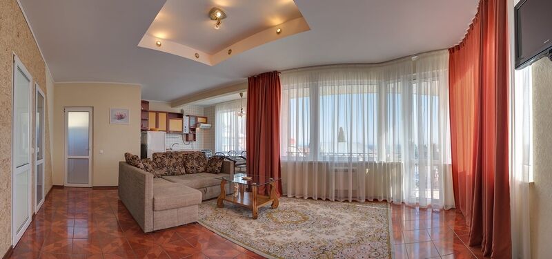 Апартаменты улучшенный 4-местный 2-комнатный (с балконом) | Klimenko House, Крым